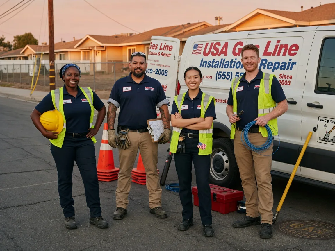Gas Line Installation company in Roy, WA